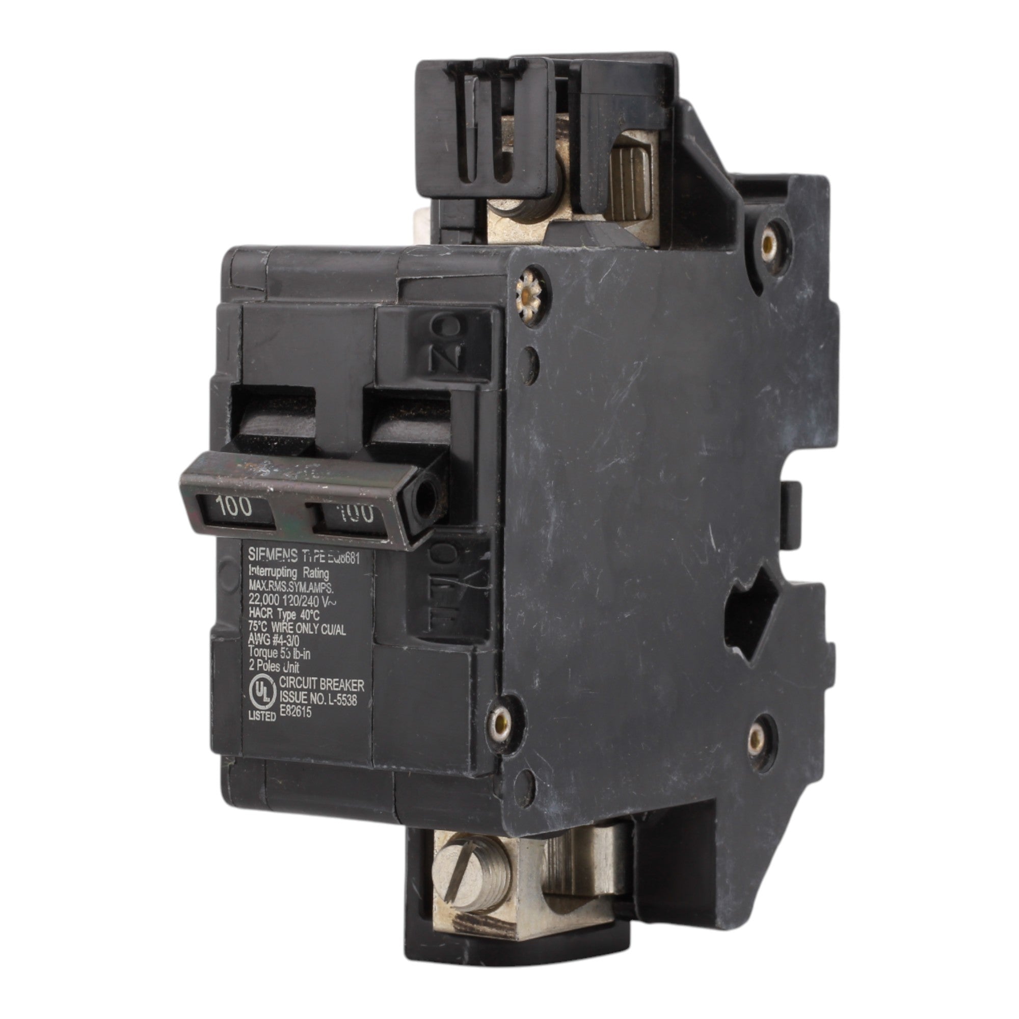 Siemens EQ EQ8681 100A Family G Main Circuit Breaker - Image 3