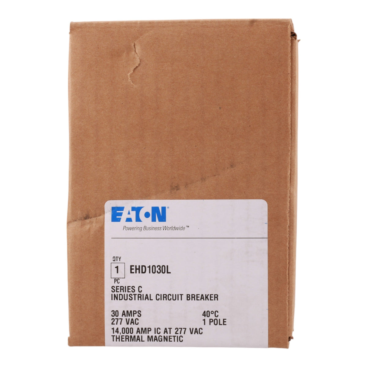 Eaton EHD EHD1030L 30A 1P 240/480V Molded Case Circuit Breaker - Image 3