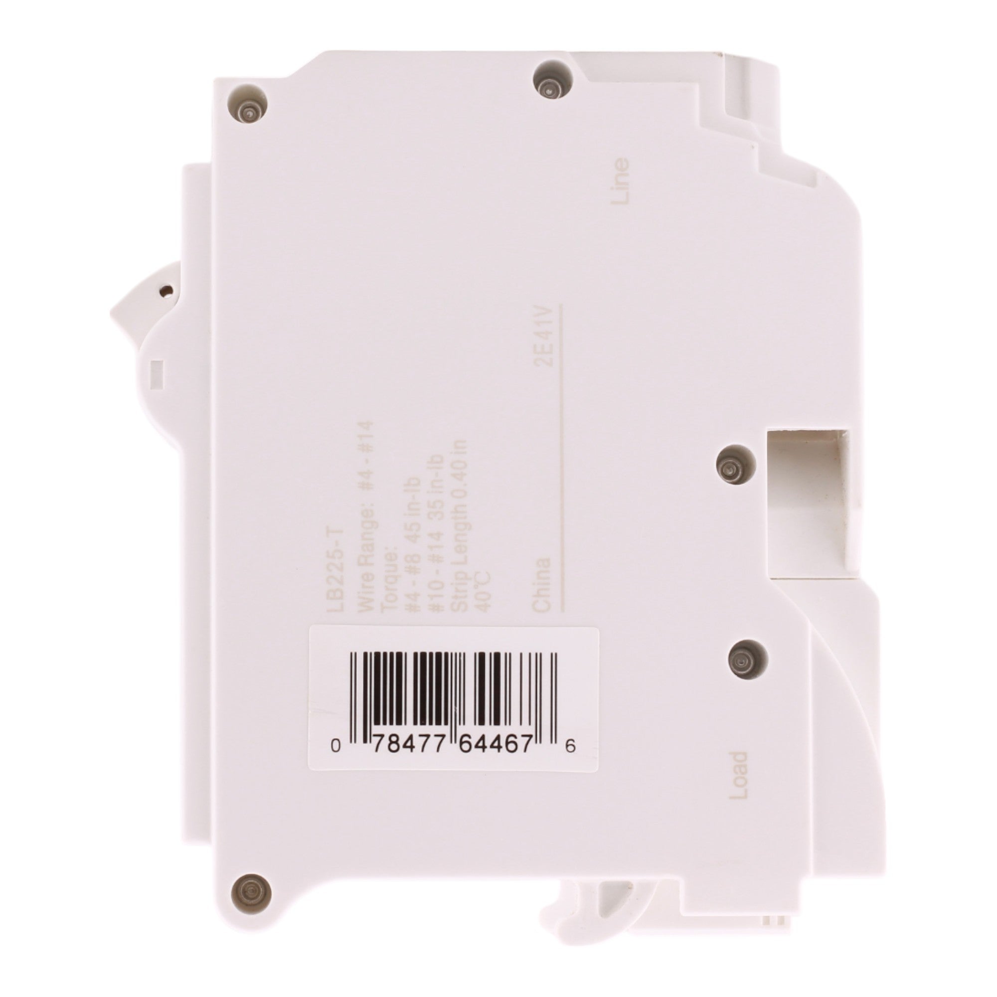 Leviton Load Center LB225-T 25A 2P 120/240V Plug-On Neutral Breaker - Image 6