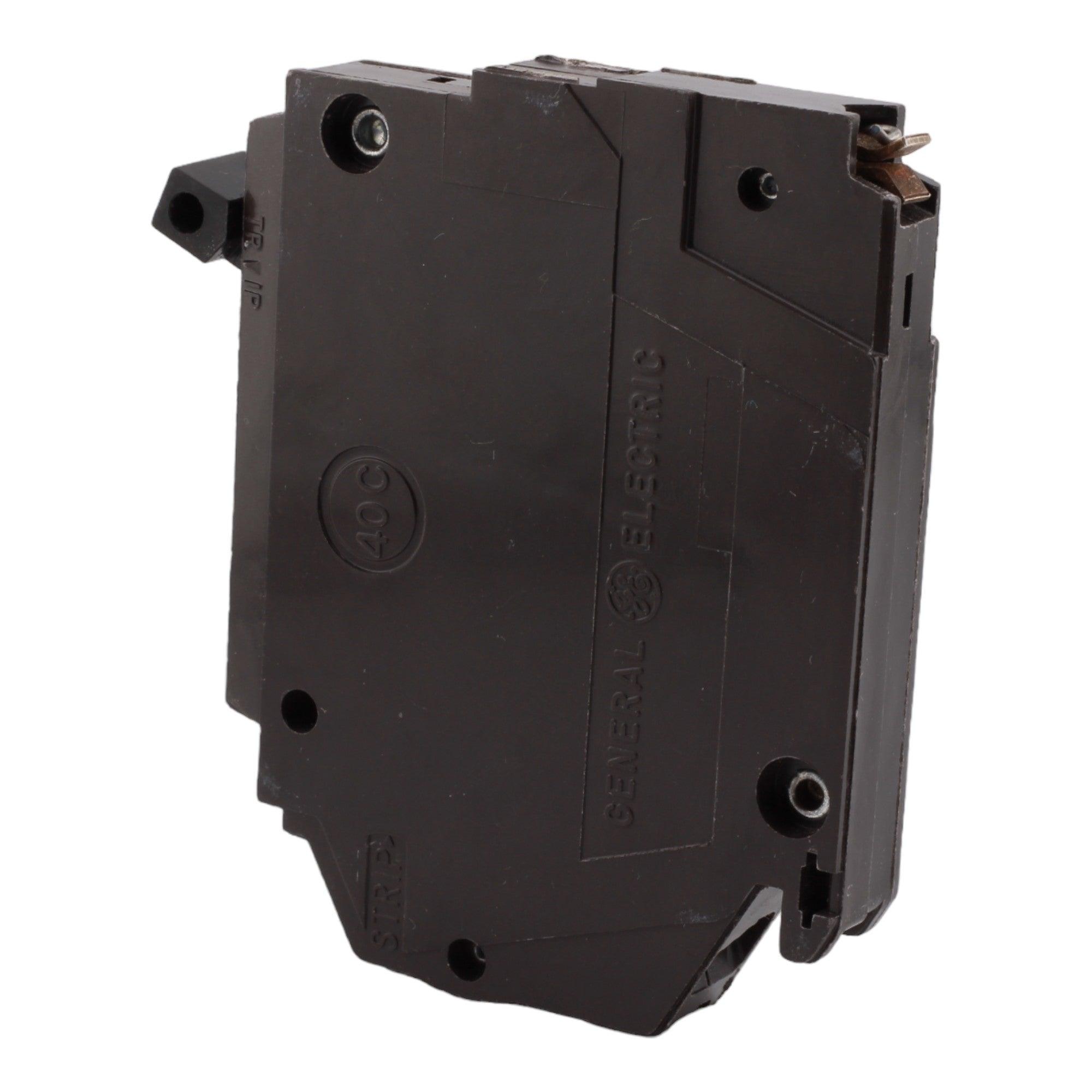 GE THQP140 40 Amp Single-Pole Circuit Breaker - 120/240V, 10kA, Plug-In, UL Listed - Image 4