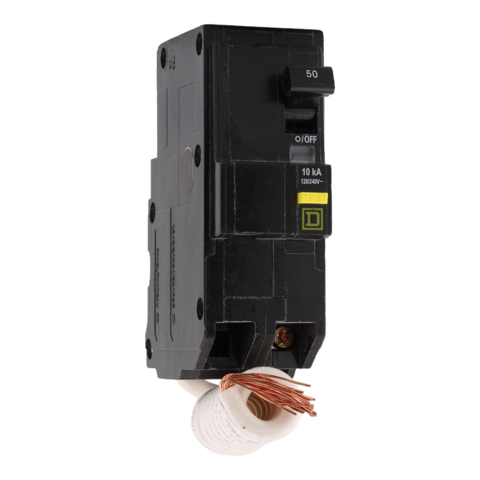 Square D QO QO250GFI 50A 2P 120/240V GFCI Circuit Breaker