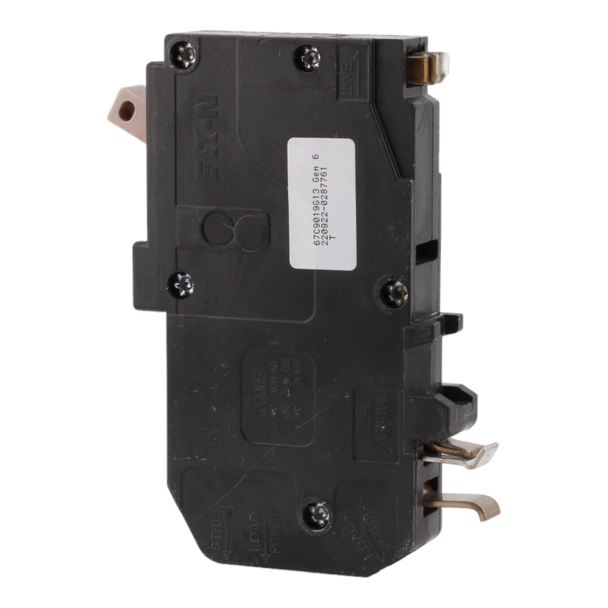Eaton CH CHFP115DF 15A 1P 120V AFCI/GFCI Plug-On Neutral Circuit Breaker - Image 4
