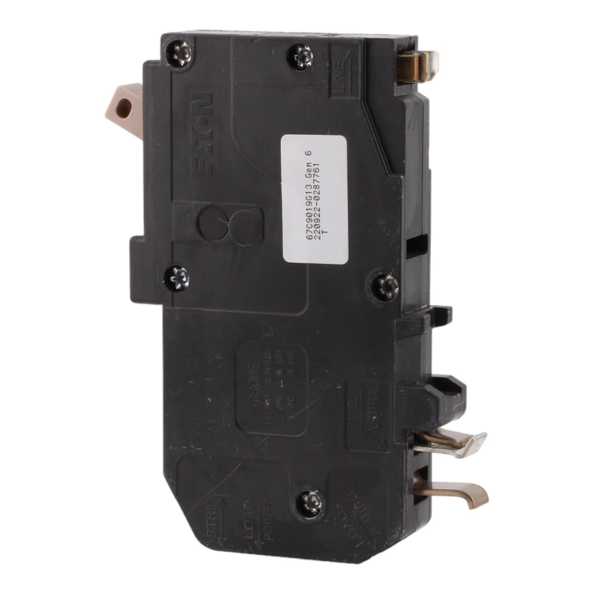 Eaton CH CHFP115DF 15A 1P 120V AFCI/GFCI Plug-On Neutral Circuit Breaker - Image 4