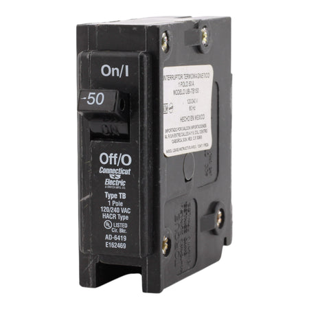 Connecticut Electric UBITB150 50A 1P 240V Molded Case Breaker - Image 6