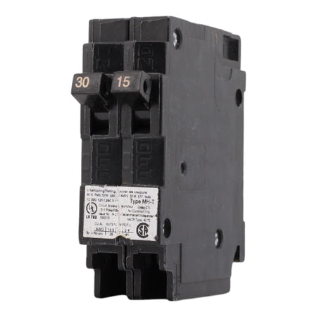 Murray MP3015 30/15A 120V 2-Pole Duplex Thermal Magnetic Circuit Breaker, Compatible with Murray and Siemens Load Centers - Image 3