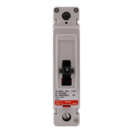 Eaton EHD EHD1030L 30A 1P 240/480V Molded Case Circuit Breaker - Image 2
