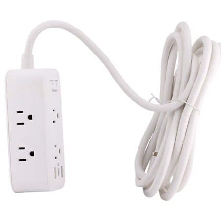 KMC Surge Strip Mini 6 PD, GST20621-1410WA , 6-Outlet, 1200J, 15A, 125V, 5ft, USB-C PD 20W, Compact Surge Protector - Image 9