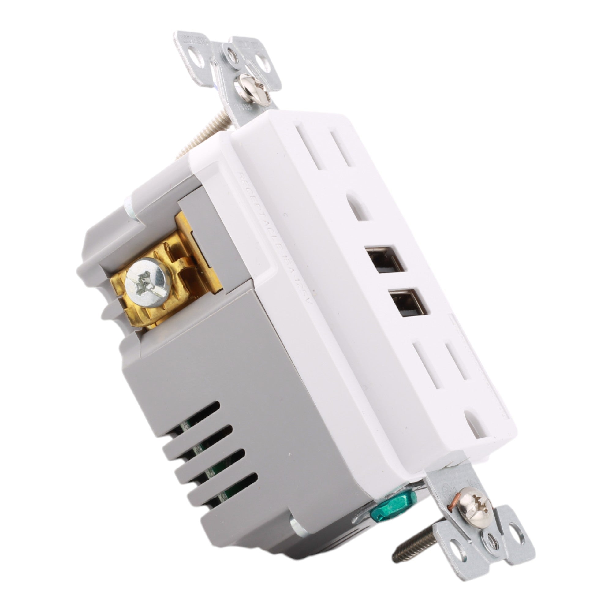 Eaton TR7765 15A USB 3.6A Charger TR Duplex Receptacle - Image 3