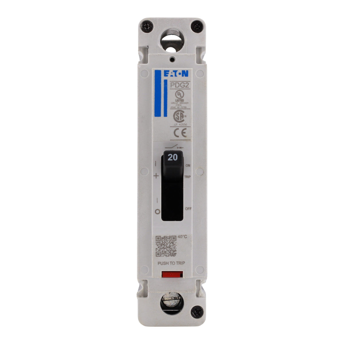 Eaton Power Defense PDG21G0020TFFL 20A 1P 600V 35kA Molded Case Circuit Breaker - Image 3