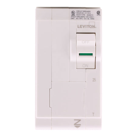 Leviton Load Center LB225-T 25A 2P 120/240V Plug-On Neutral Breaker - Image 2