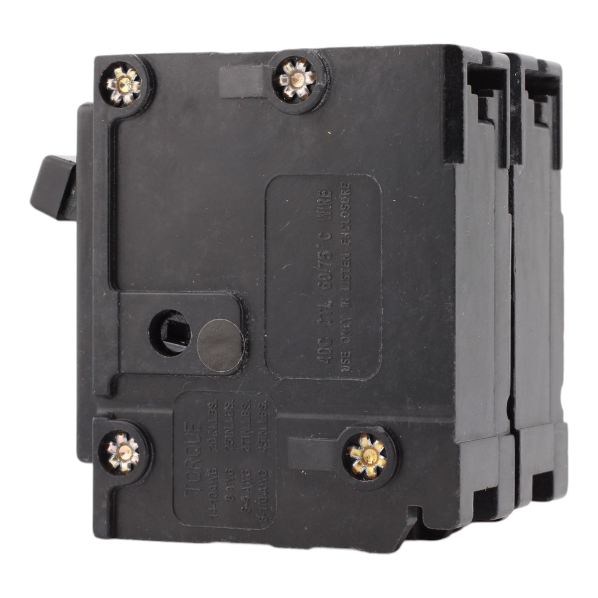 Eaton BR290 90 Amp Double Pole 240V Plug-In Standard Trip Circuit Breaker UL - Image 4