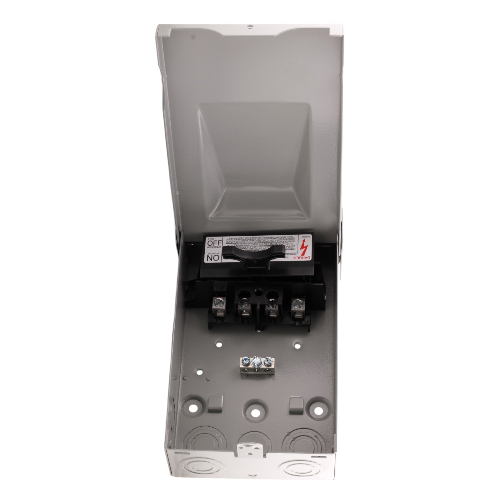 Eaton DPU222R 60A 120/240V Non-Fused Pullout Air Conditioning Disconnect - Image 3