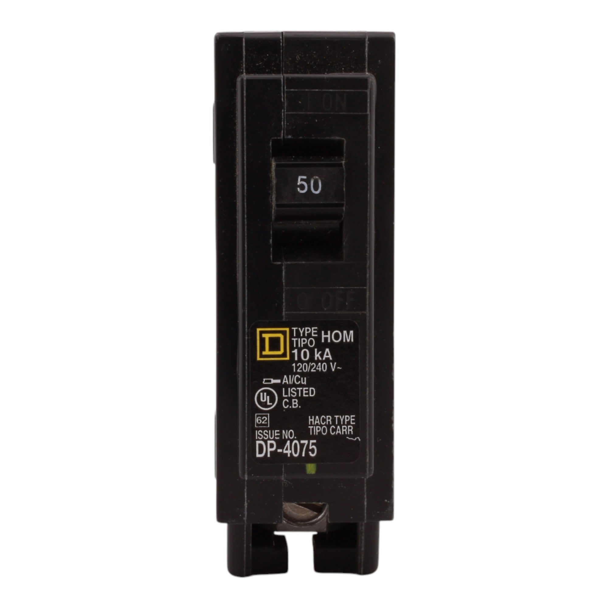 Square D Homeline HOM150 50A 1P 120/240V Circuit Breaker - Image 2