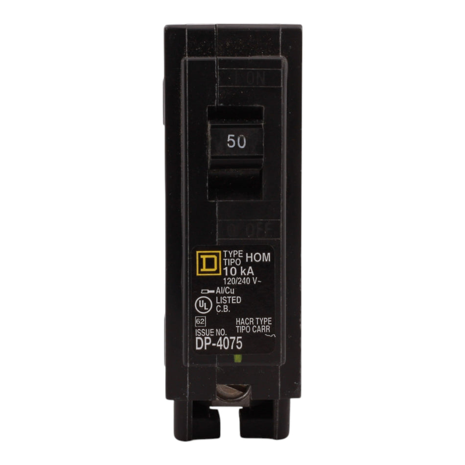 Square D Homeline HOM150 50A 1P 120/240V Circuit Breaker - Image 2