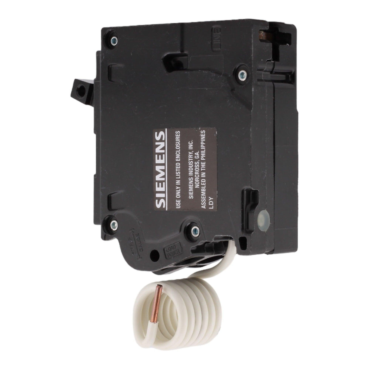 Siemens QE120 20A 1P 120V GFCI Pigtail Neutral Circuit Breaker - Image 5