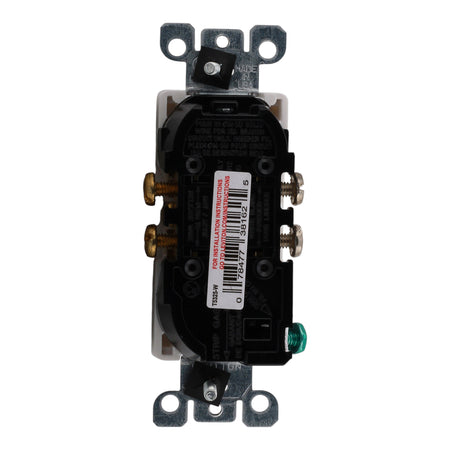 Leviton PACK-10 T5325-W Decora Tamper-Resistant Duplex Outlet, White - Image 8