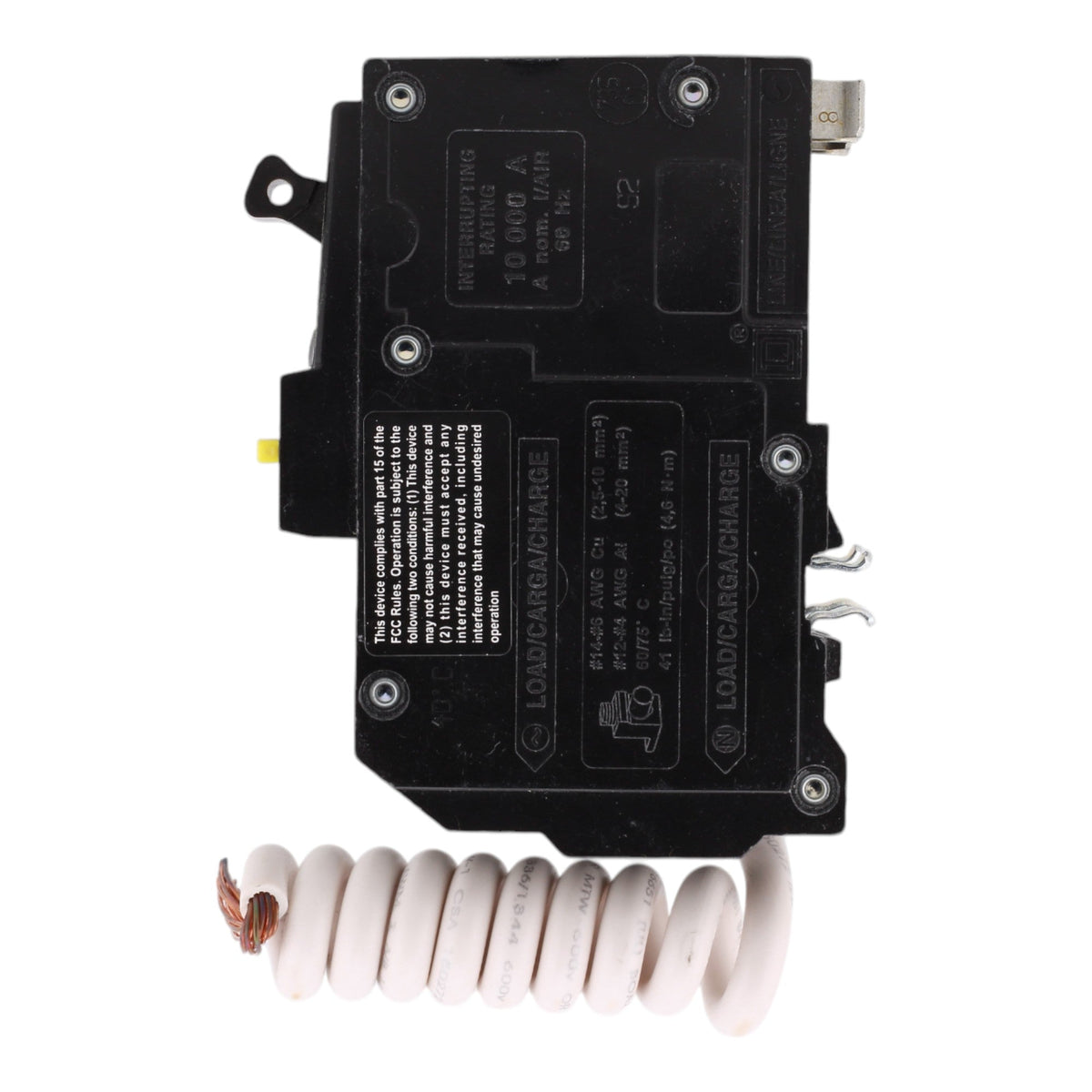 Square D QO235GFI, 35 Amps, 120/240 Volts, Double Pole, GFCI, Ground Fault Circuit Breaker, Plug-In Mount, Pigtail Connection, for QO Panels - Image 5