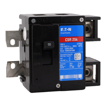 Eaton CH CSR2100N 100A 2P 120/240V Thermal-Magnetic Circuit Breaker - Image 3