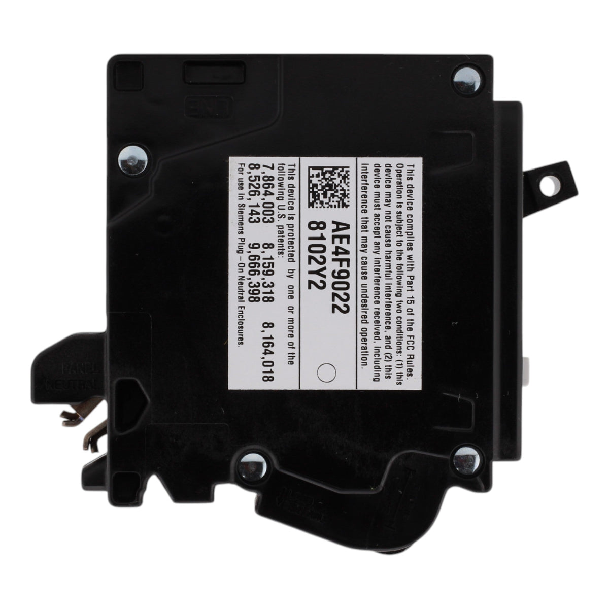 Siemens QPF2N, QF115AN, 15A, 1P, 120V, GFCI, Plug-On Neutral, Circuit Breaker - Image 4