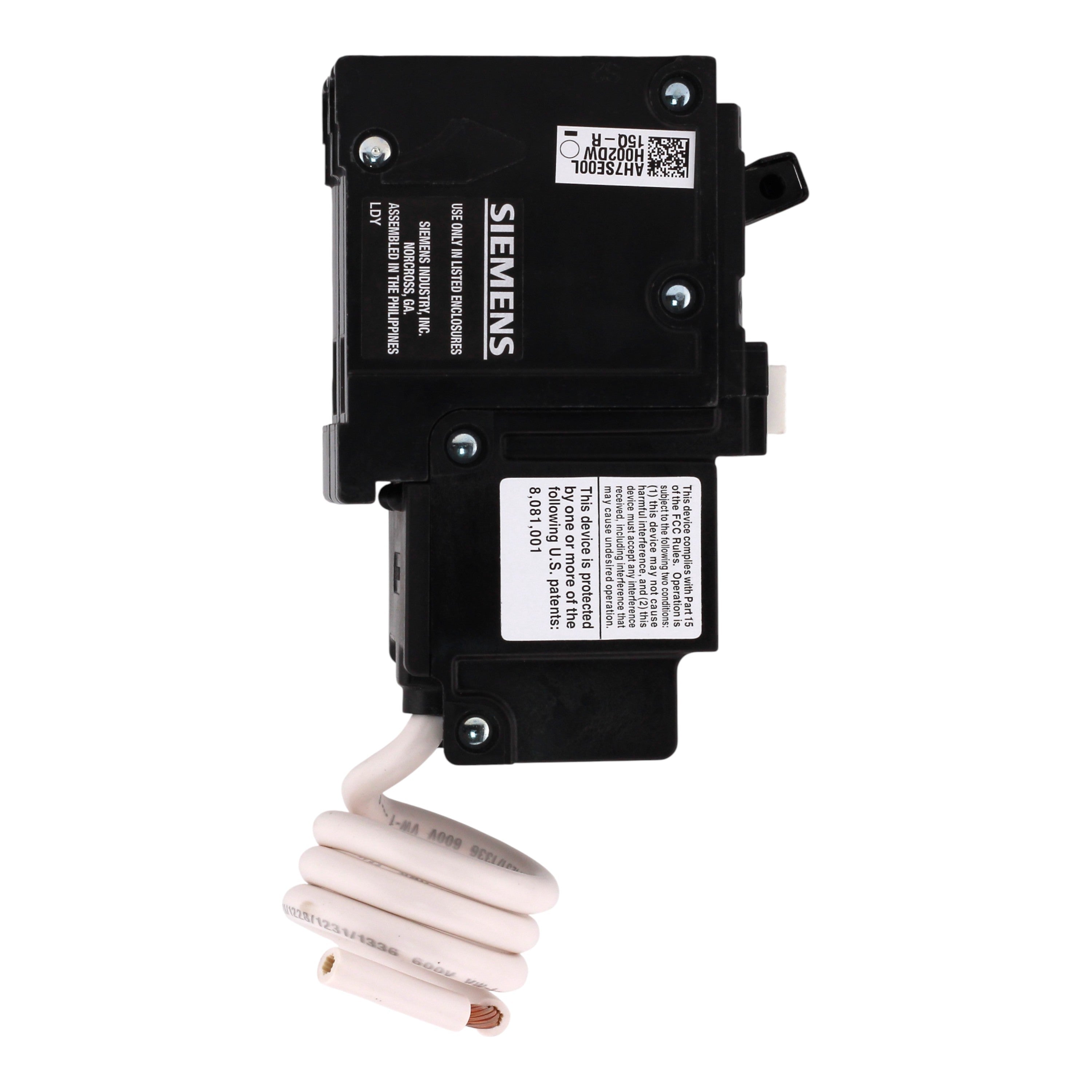 Siemens QPF2, QF215A, 15A, 2P, 120/240V, GFCI, Pigtail Neutral, Circuit Breaker - Image 5