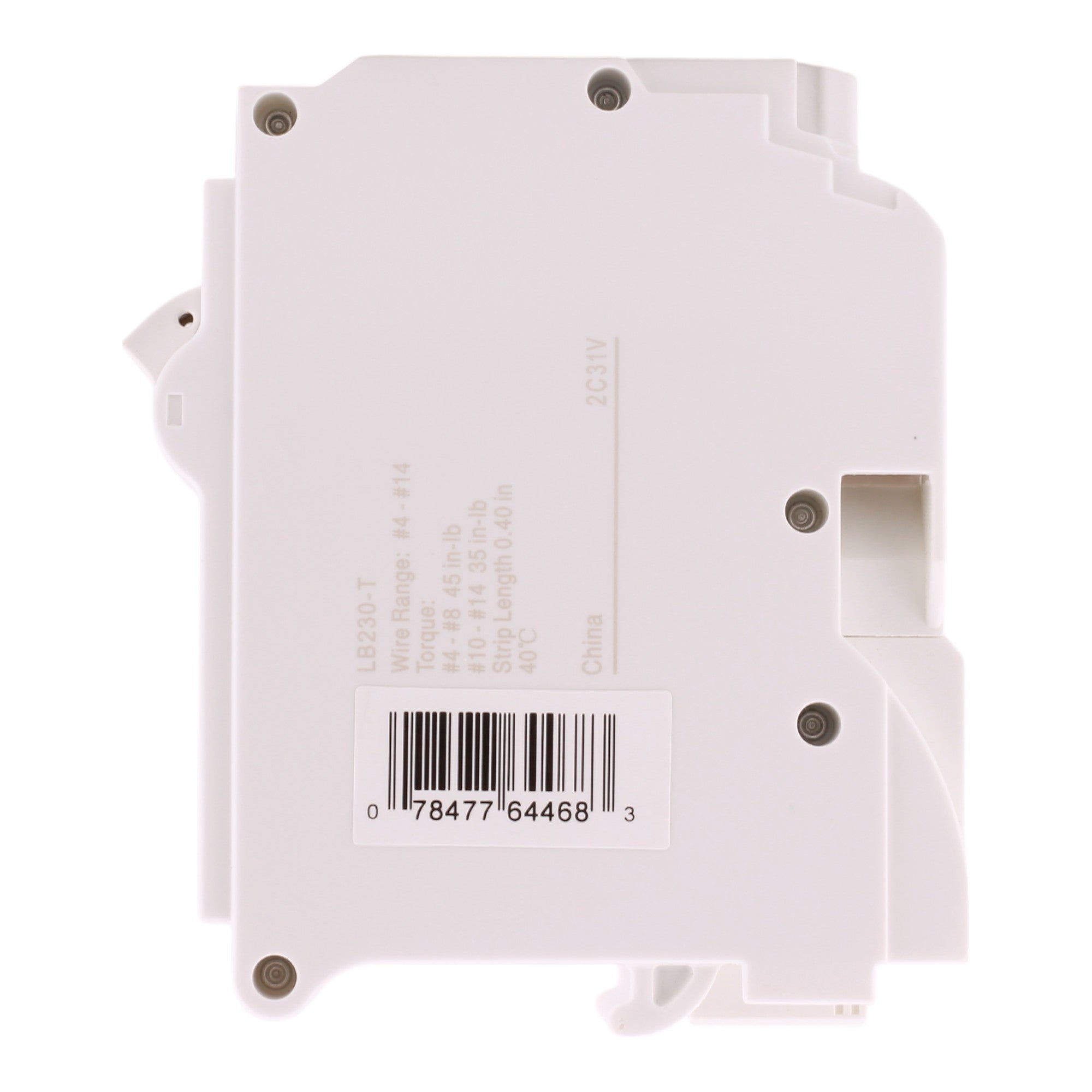 Leviton LB230-T 30A 2P 120/240V Thermal Magnetic Plug-On Neutral Circuit Breaker - Image 6