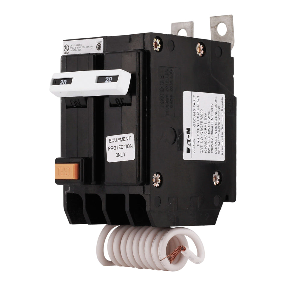 Eaton QBGFEP2020 20A 2P 240V GFEP Bolt-On Circuit Breaker BAB Frame - Image 2
