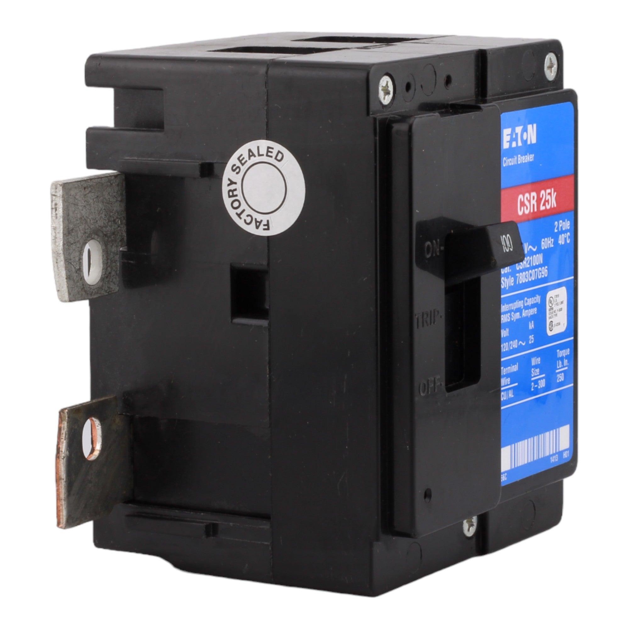 Eaton CH CSR2100N 100A 2P 120/240V Thermal-Magnetic Circuit Breaker - Image 5