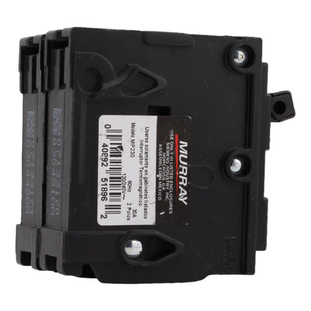Murray MP230 30 Amp Double Pole Circuit Breaker, Thermal Magnetic Trip, 120/240V, Plug-In, UL Listed - Image 5