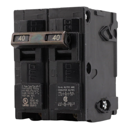 Murray MP240 40A 120/240V 2-Pole Miniature Thermal Magnetic Circuit Breaker, Compatible with Murray and Siemens Load Centers - Image 3