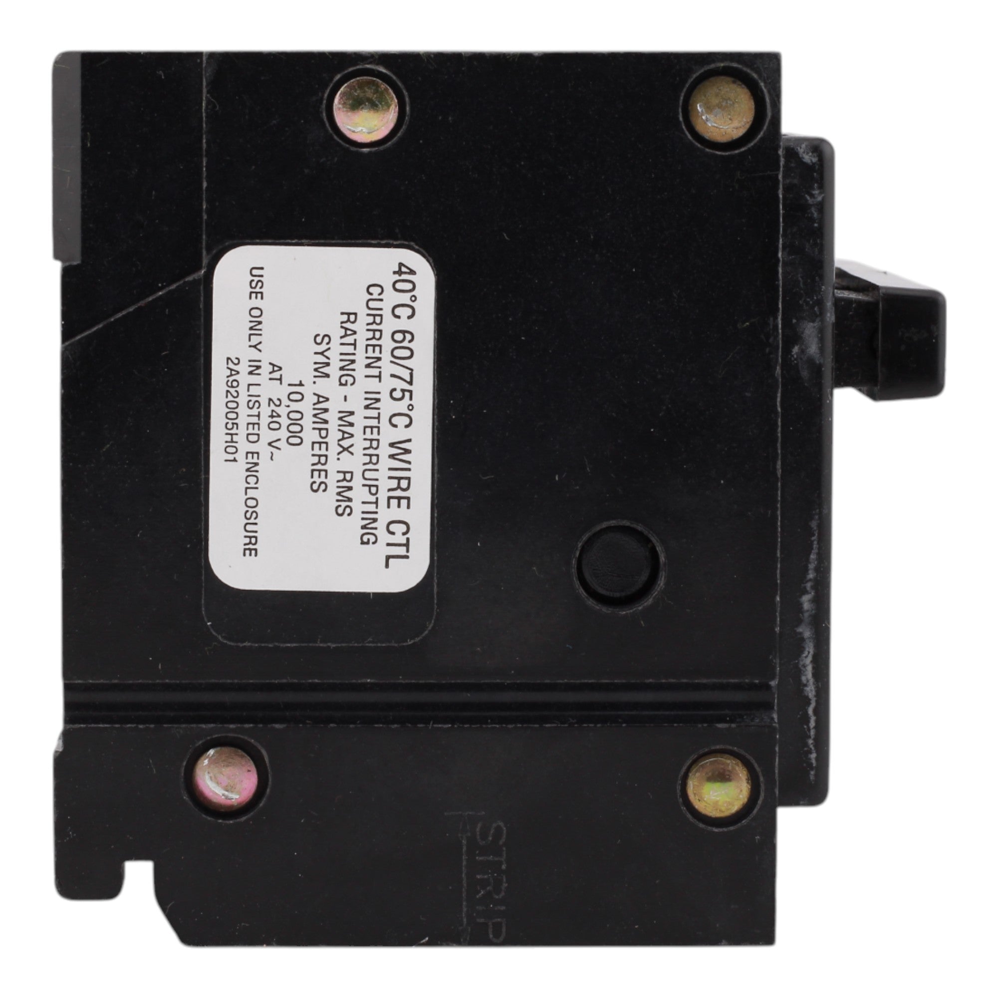 Eaton BR360, 60A, 240V, 3-Pole Thermal Magnetic Circuit Breaker, Plug-On, 10 kAIC, for Type BR Load Centers - Image 5