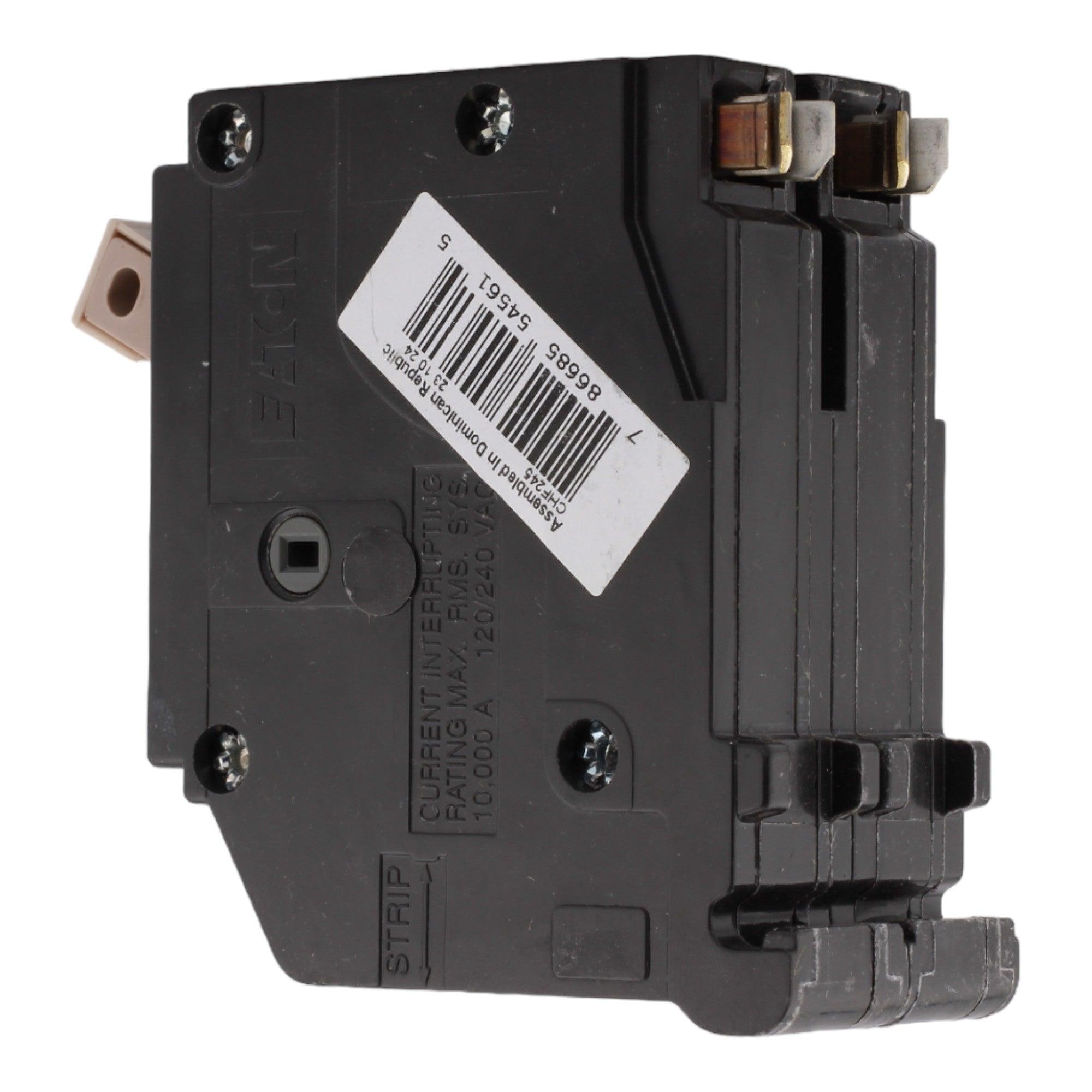 Eaton CH CHF245 45A 2P 120/240V Thermal-Magnetic Circuit Breaker - Image 5
