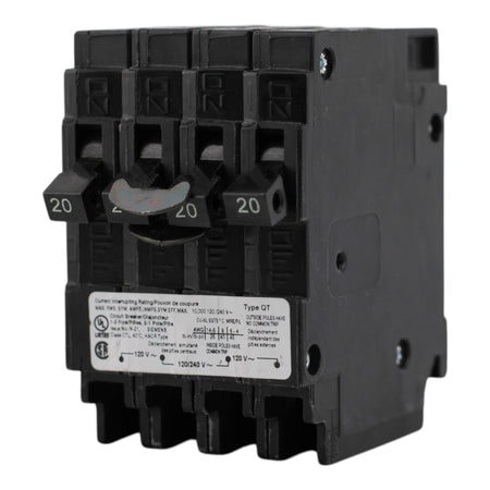 Siemens Q22020CT 20/20A 1P/2P 120/240V Triplex Circuit Breaker - Image 6