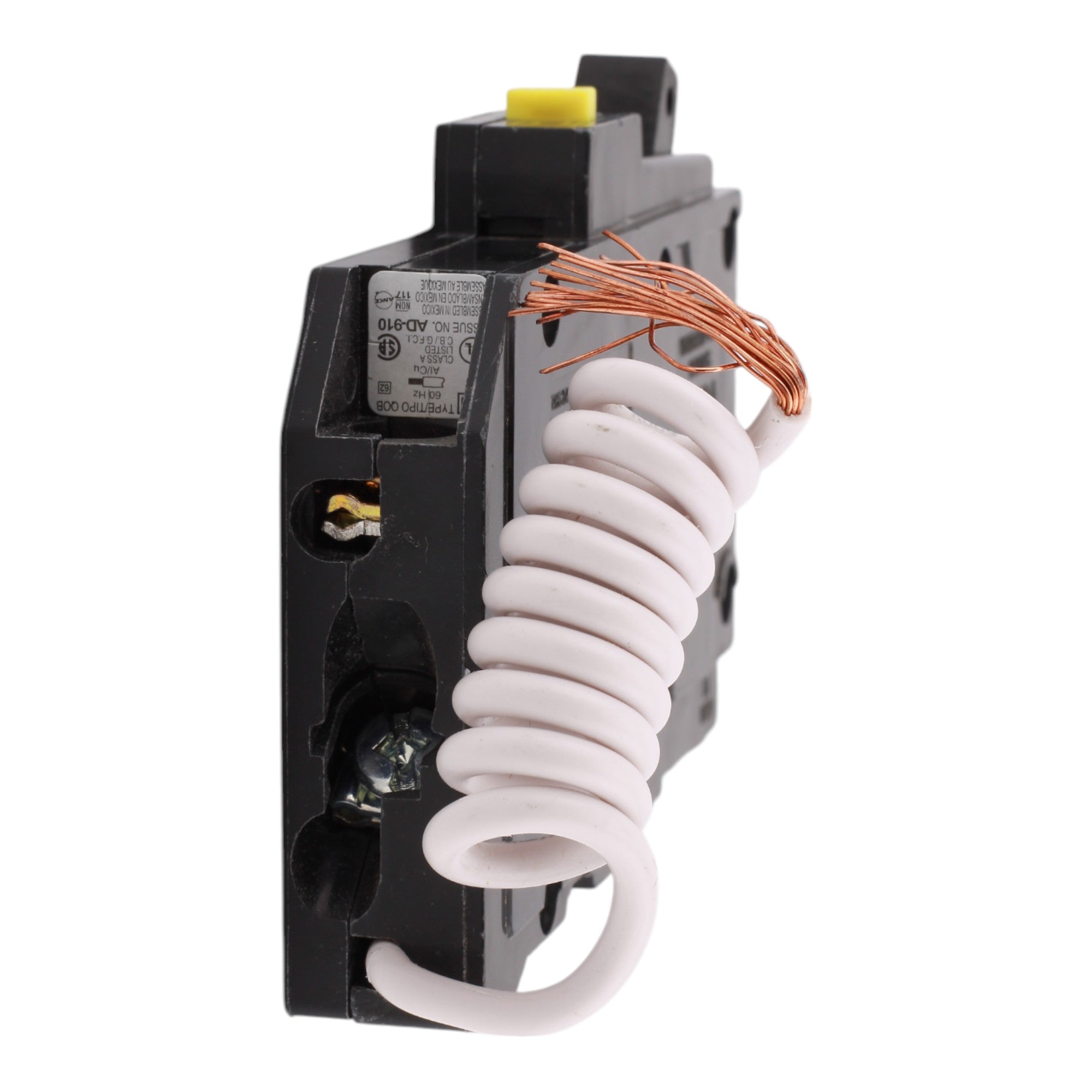 Square D QOB115GFI, 15A, 120V, 1-Pole GFCI Circuit Breaker, Bolt-On, for QOB Load Centers - Image 6