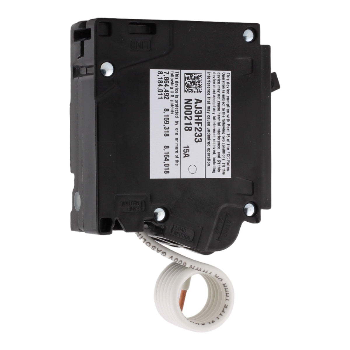 Siemens QA115AFC 15A 1P 120V AFCI Pigtail Neutral Circuit Breaker - Image 4