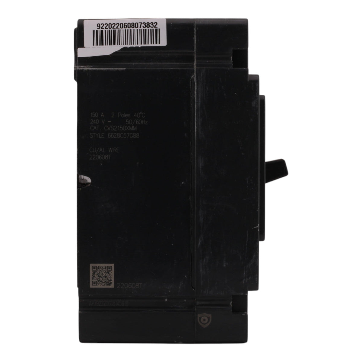 Eaton CVS2150XMM 150A 2P 42kAIC Molded Case Circuit Breaker - Image 4