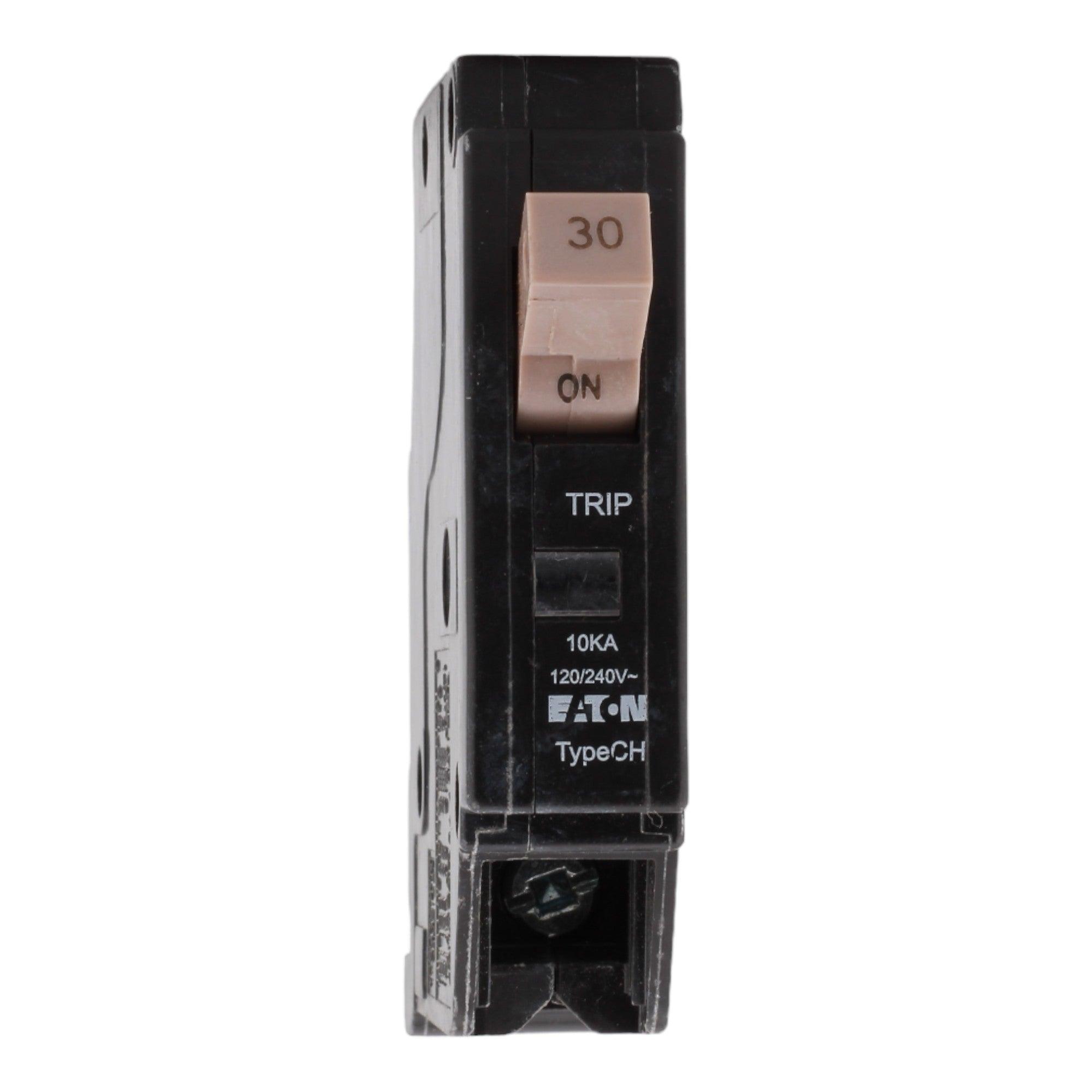 Eaton CHF130 30 Amp Single Pole 120V Plug-In Standard Trip Circuit Breaker UL - Image 2