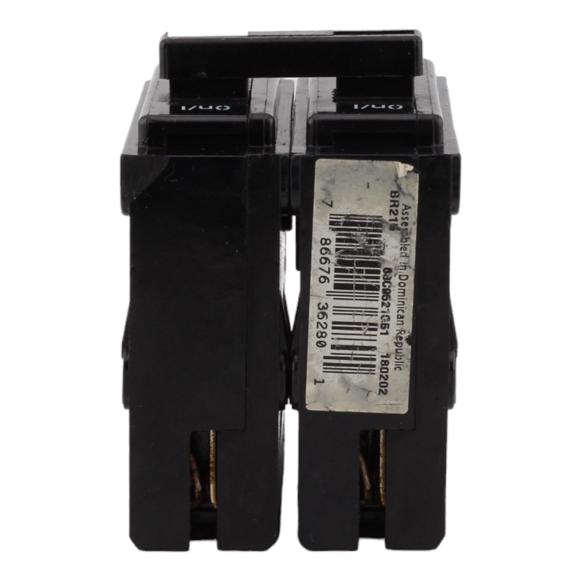 Eaton BR215 15 Amp Double Pole 240V Plug-In Standard Trip Circuit Breaker UL - Image 8