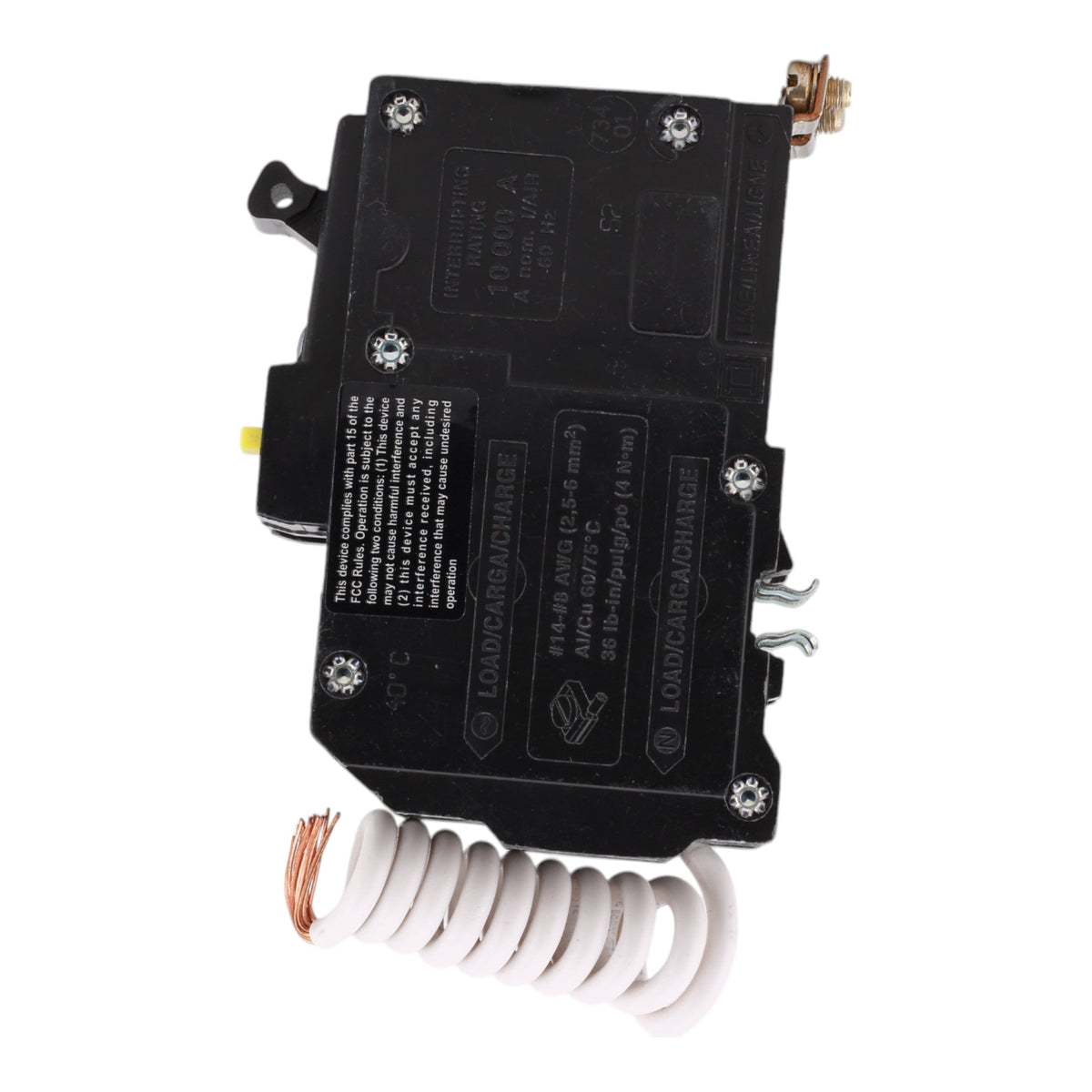 Square D QOB230GFI, 30A, 120/240V, 2-Pole GFCI Circuit Breaker, Bolt-On, for QOB Load Centers - Image 4