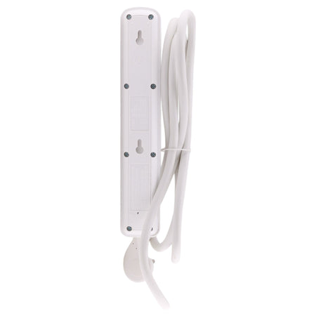 KMC Surge Strip 6 Braided, 10640, 6-Outlet, 840J, 15A, 125V, 6ft, Surge Protector, White - Image 6