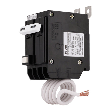 Eaton QB QBGFT2040 40A 2P 120/240V GFCI 5mA Bolt-On Circuit Breaker - Image 2