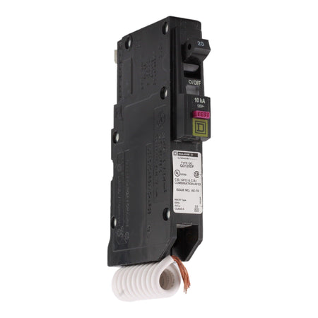 Square D QO QO120DF 20A 1P 120V AFCI/GFCI Circuit Breaker