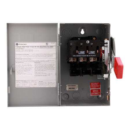 ABB Spec-Setter THN3321 30A 3P 240V Non-Fused Heavy Duty Safety Switch - Image 3