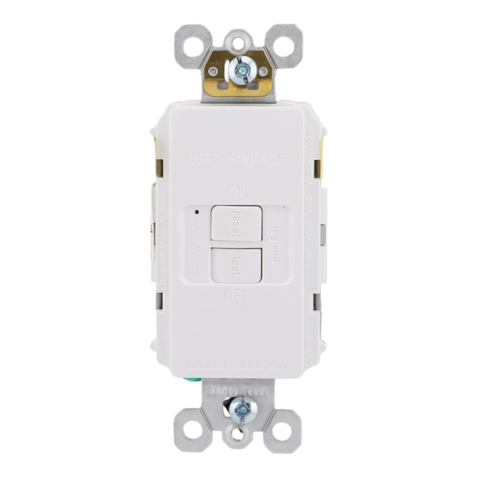 Legrand radiant 2087W 20A Dead Front Self-Test GFCI Receptacle - Image 2