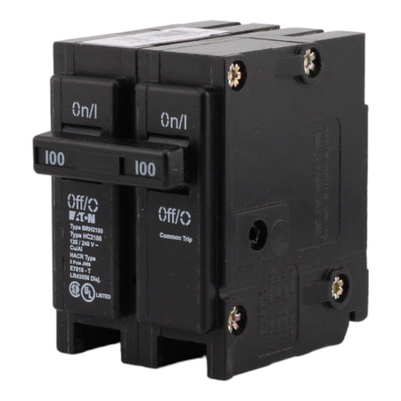 Eaton BRH2100 100 Amp Double Pole 240V Plug-In Standard Trip Circuit Breaker UL - Image 2