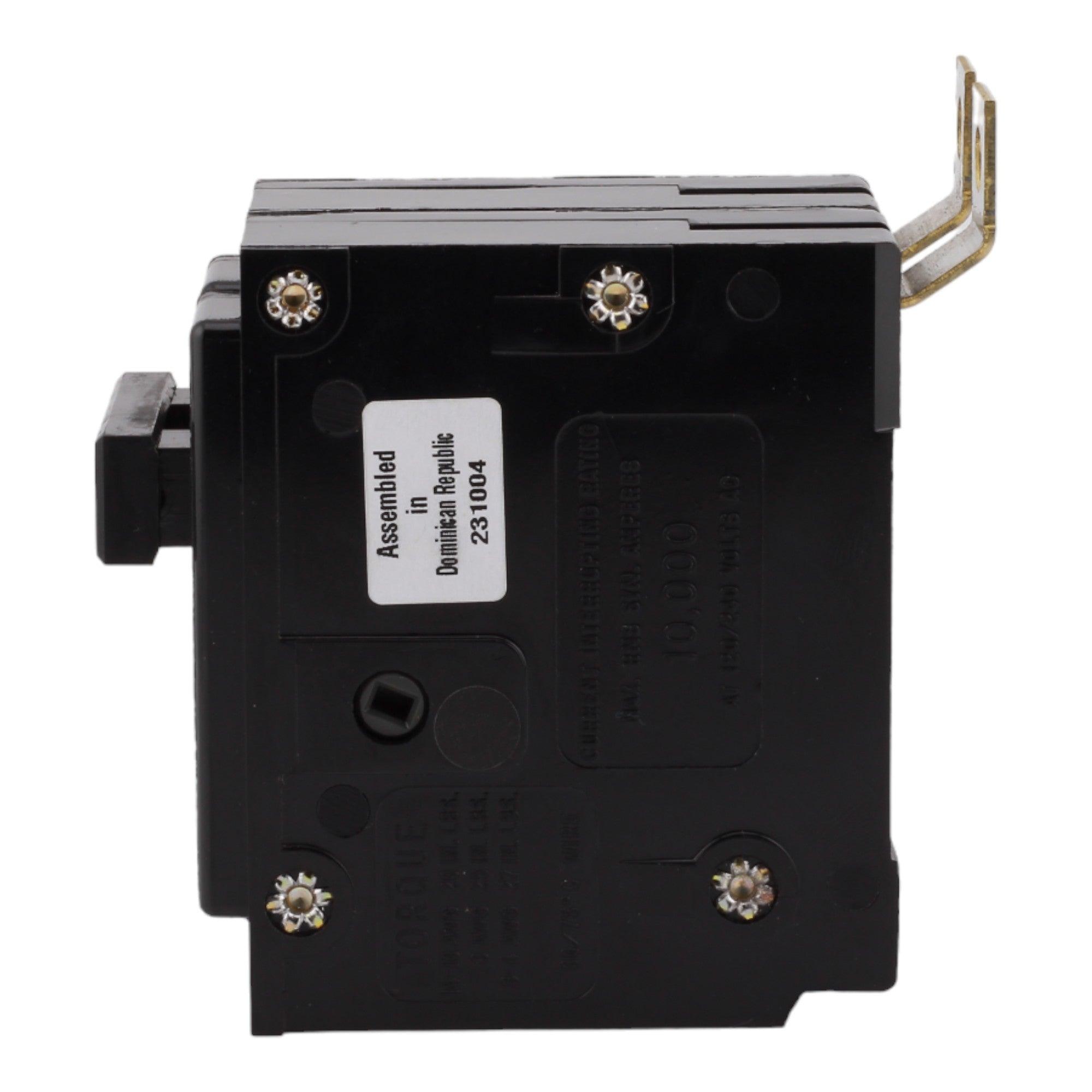 Eaton BAB2020, 20A, 120/240V, 2-Pole, 10kAIC, Quicklag Industrial Thermal-Magnetic Circuit Breaker, Bolt-On - Image 4