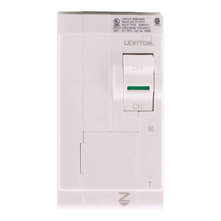 Leviton LB260-T 60A 2P 120/240V Standard Plug-On Neutral Breaker - Image 3