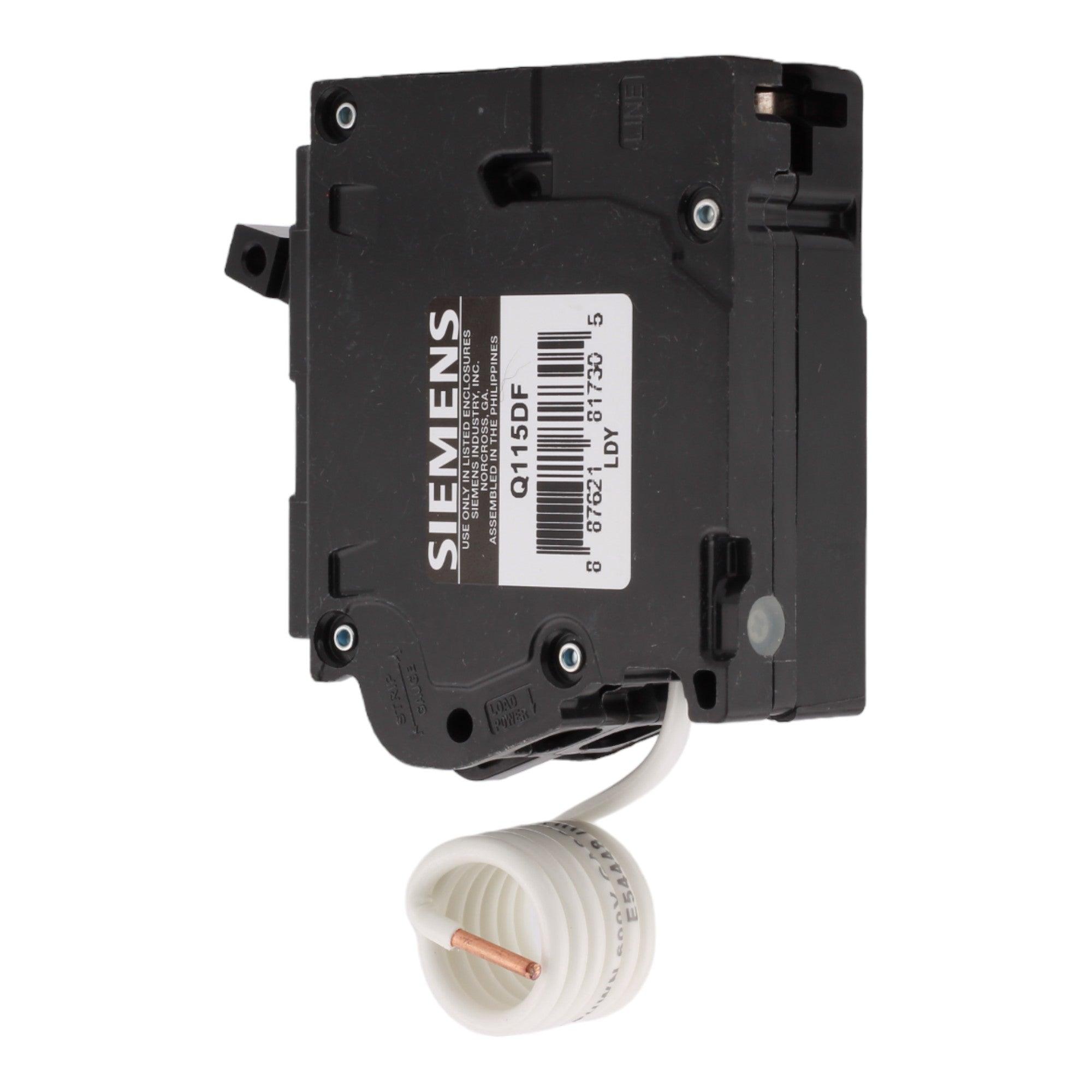 Siemens Q115DF 15 Amp Single Pole 120V Pigtail-Neutral AFCI/GFCI Dual Function Circuit Breaker UL - Image 5