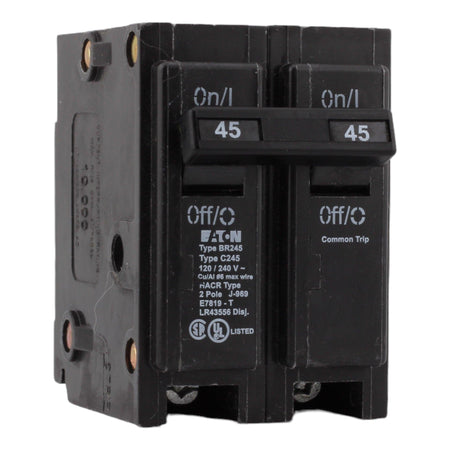 Eaton BR BR245 45A 2P 120/240V Circuit Breaker