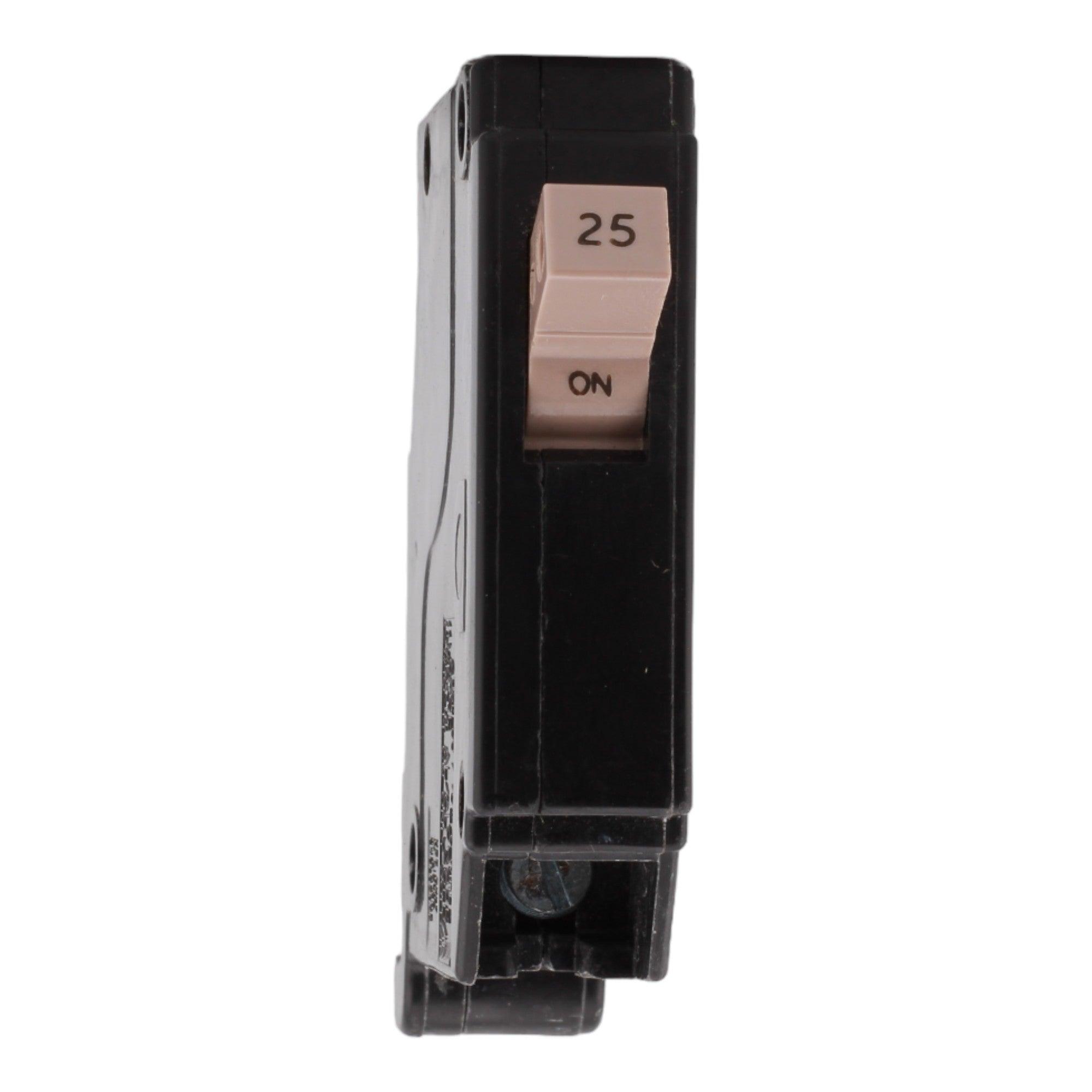 Eaton CH125 25 Amp Single Pole 120V Plug-In Standard Trip Circuit Breaker UL - Image 2