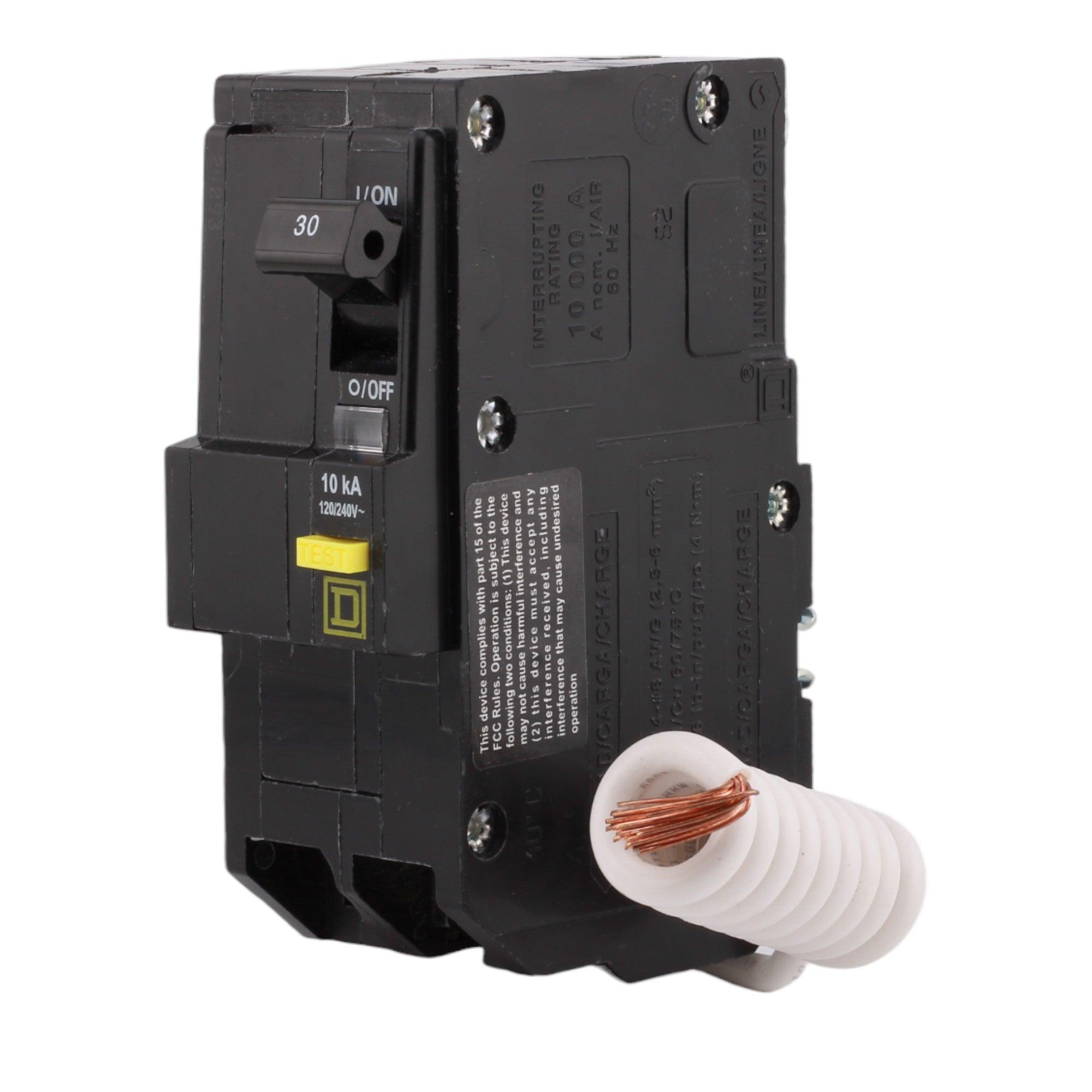 Square D QO QO230GFI 30A 2P 120/240V GFCI Circuit Breaker - Image 2